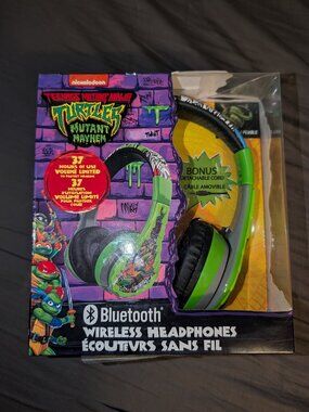 Teenage Mutant Ninja Turtles Kids Wireless Headphones